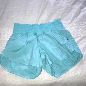 Blue Lululemon Shorts size 6